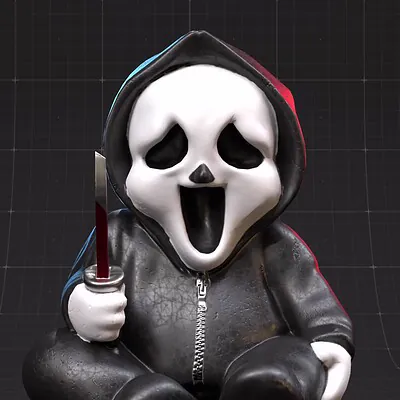 Baby Ghost Face